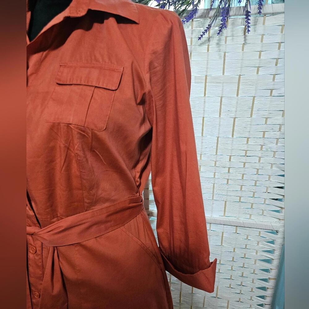 Banana Republic Coral Shirtdress - Picture 5 of 9